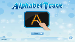 Alphabet Trace Shanesh Colors
